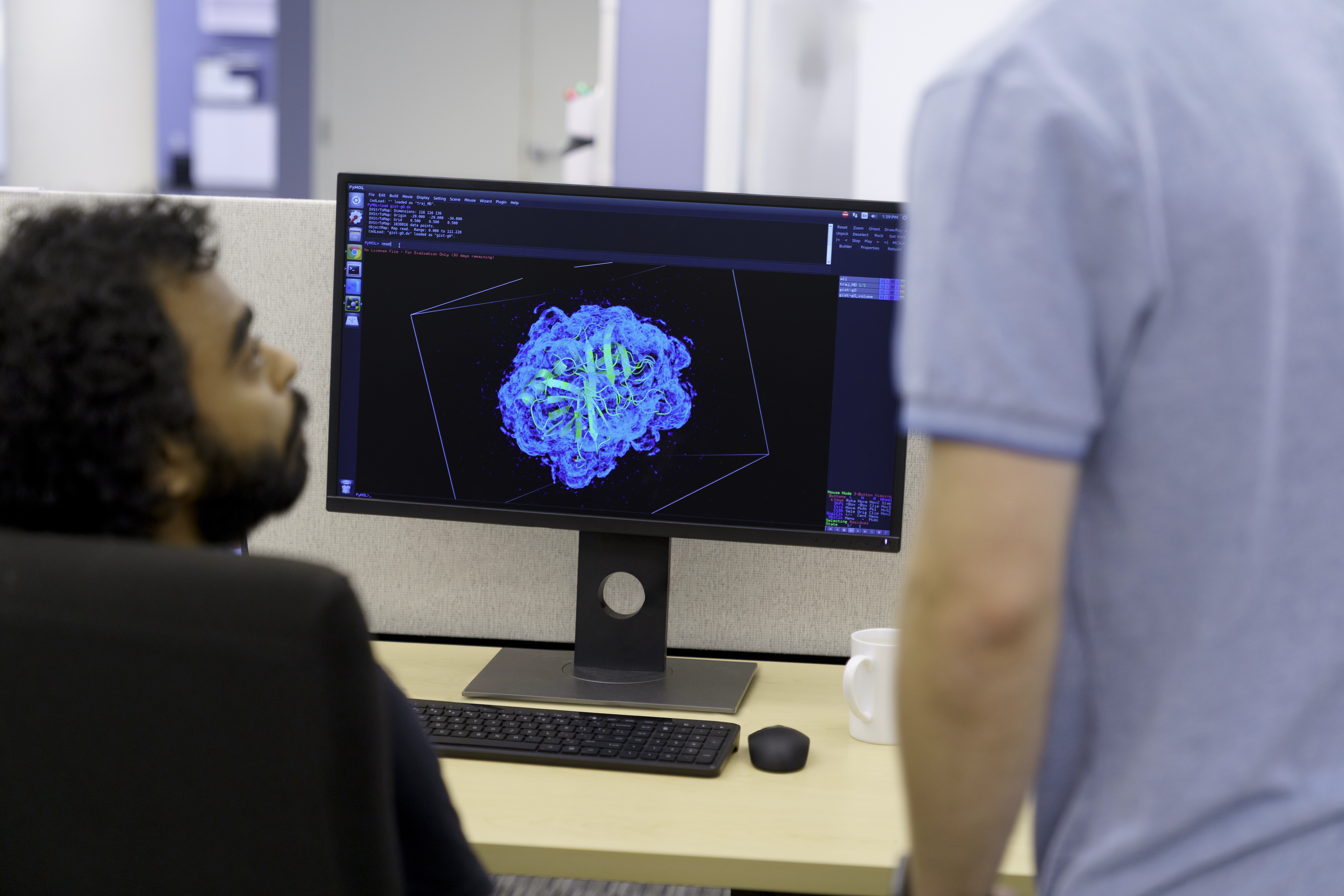 Psivant employees in the office.